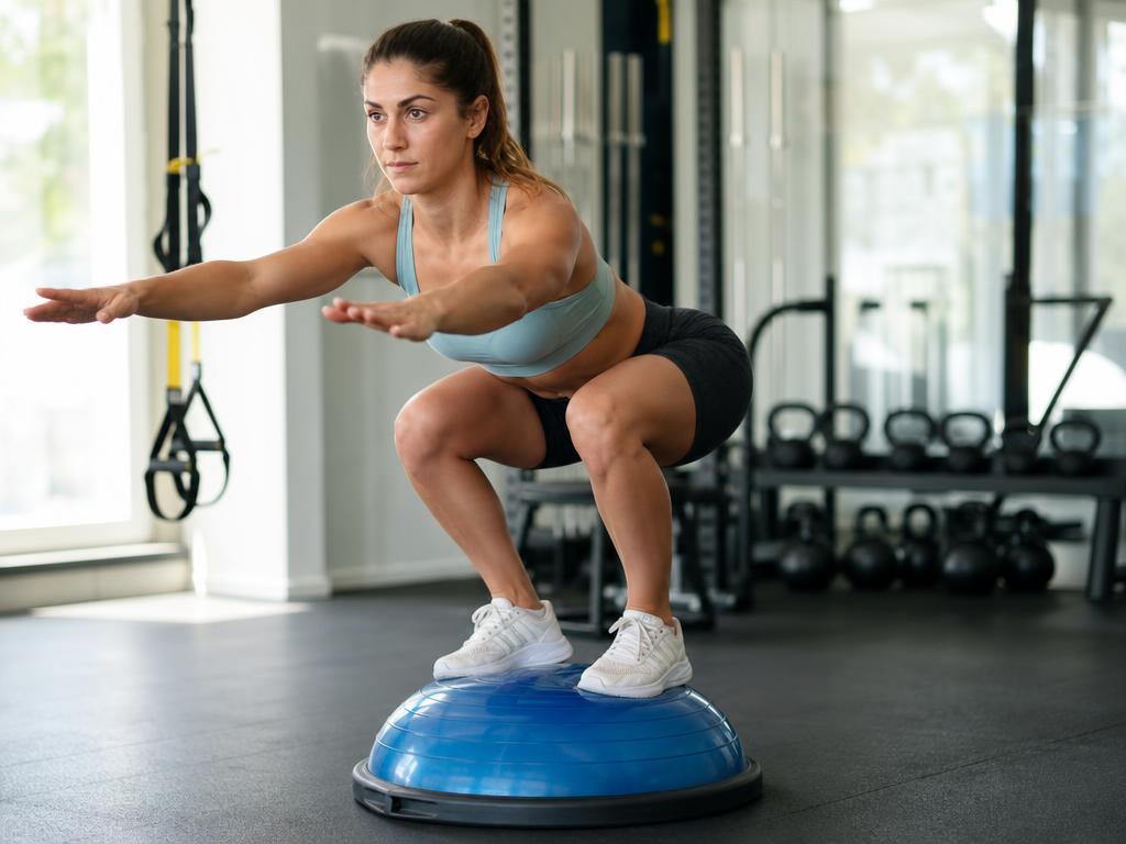 Actividades de entrenamiento con nuevos materiales y plataformas inestables en el entrenamiento